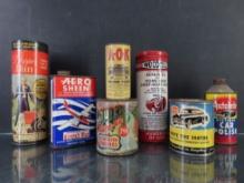 Lot of Adv. Tins