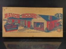 Marx Modern Ranch House Set - BOX ONLY