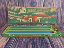 Wolverine Tin Litho Magic Auto Race Game