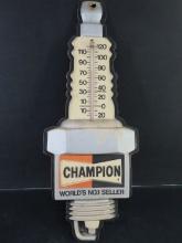 1980s Champion Spark Plug Thermometer