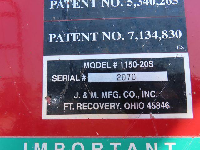 2009 J&M 1150 Grain Storm Auger Wagon
