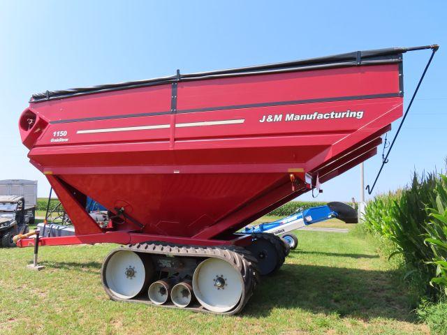 2009 J&M 1150 Grain Storm Auger Wagon