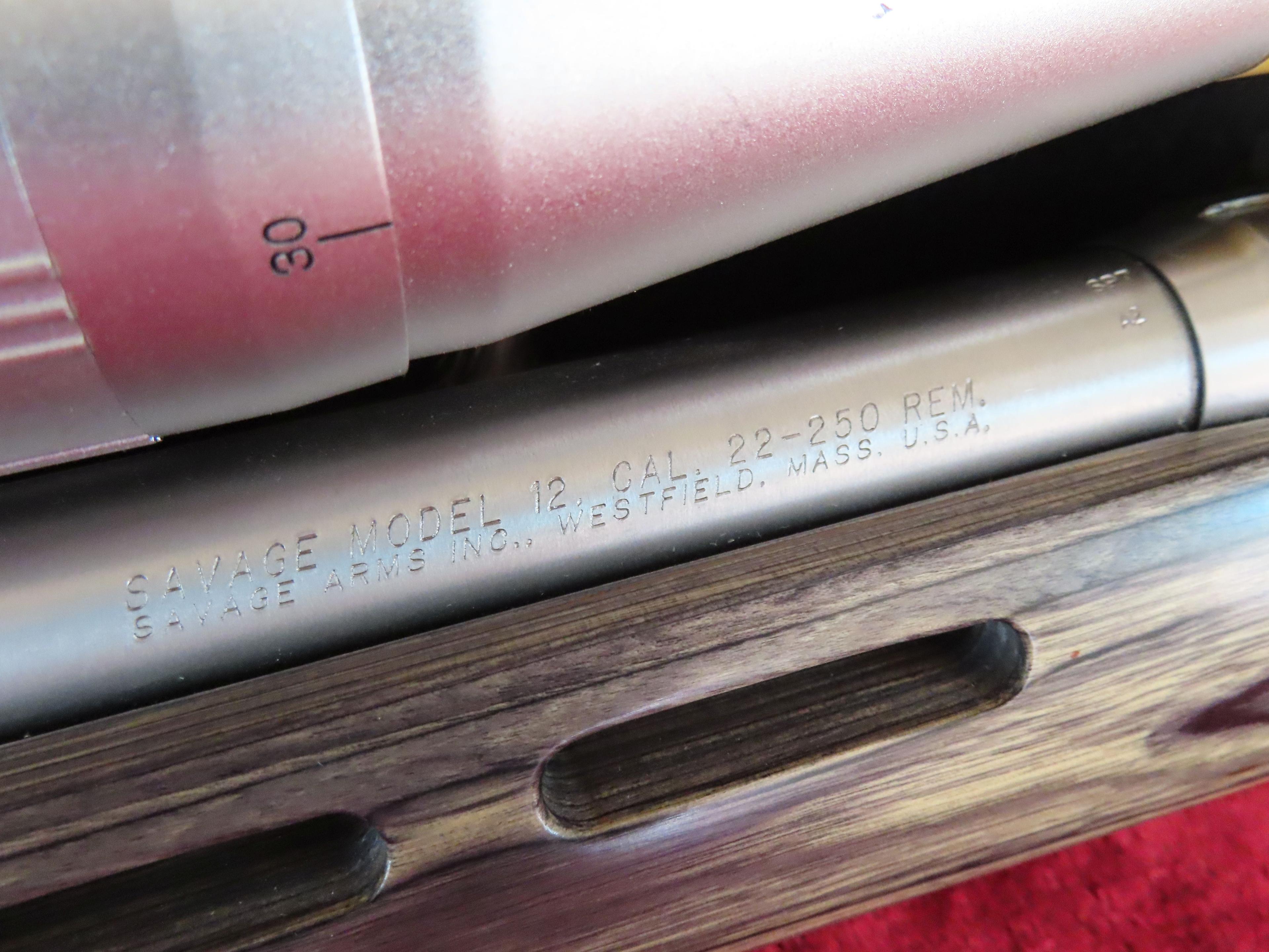 Savage Mod. 12 22 - 250 Rifle