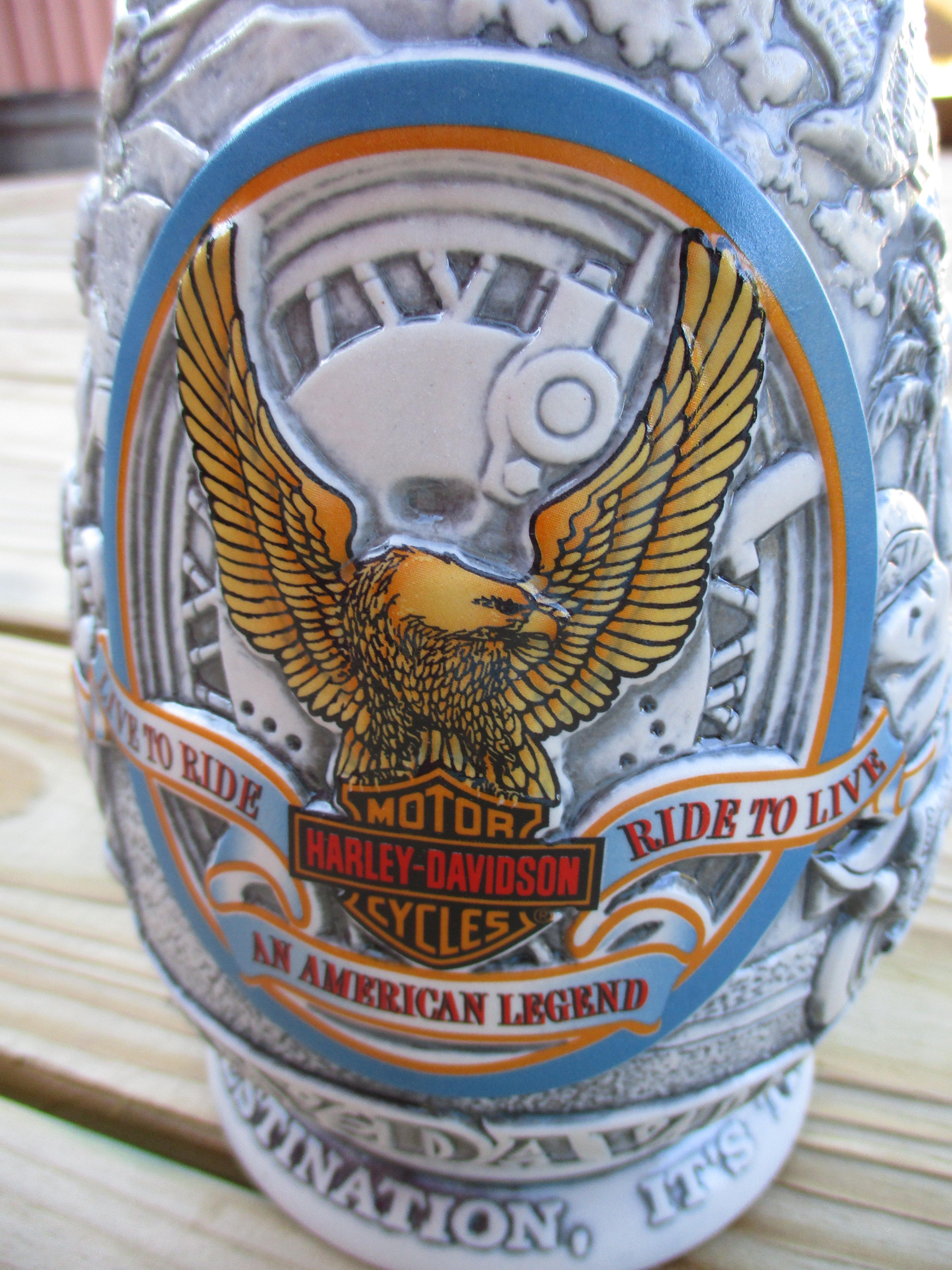 Harley - Davidson Collectors Stein