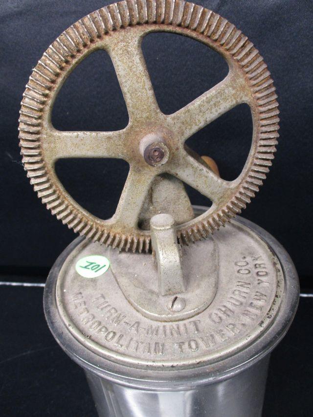 Turn - a - minit 1 qt. Butter Churn