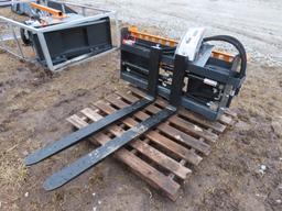 Wolverine Quick Attach Hydro Adjust Pallet Forks