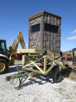 Hunting Blind on Cart