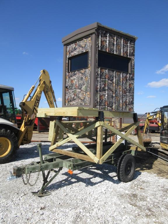 Hunting Blind on Cart