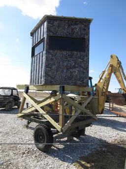 Hunting Blind on Cart