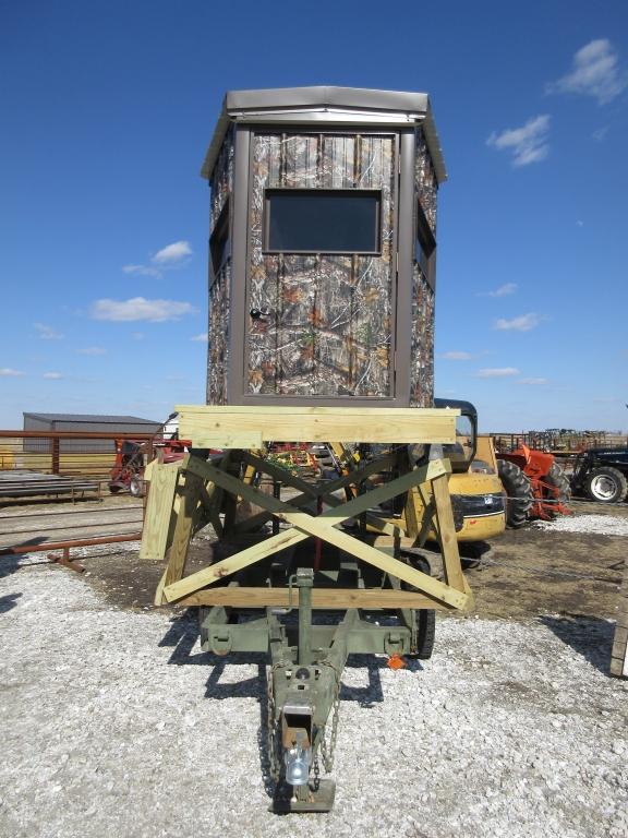 Hunting Blind on Cart