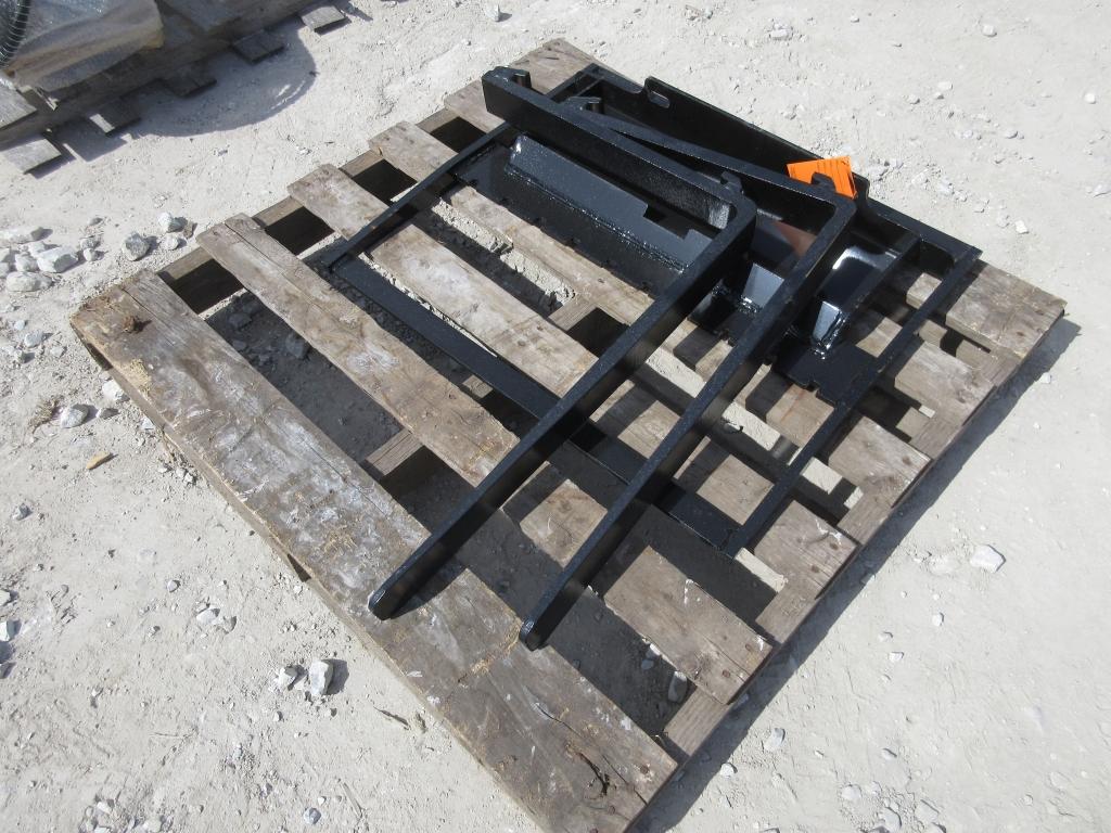 MINI Skid Steer Pallet Forks