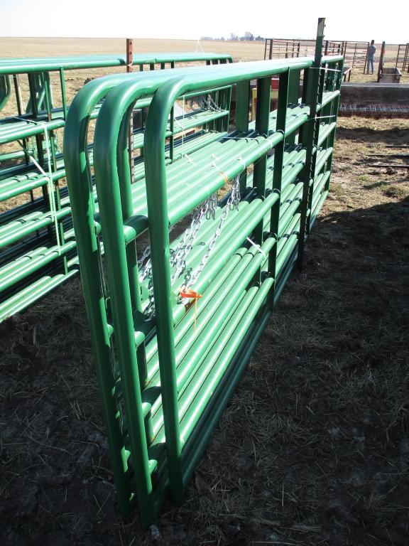 (5) 12' Pipe Gates