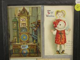 Lot of (4) Mechanical Postcards