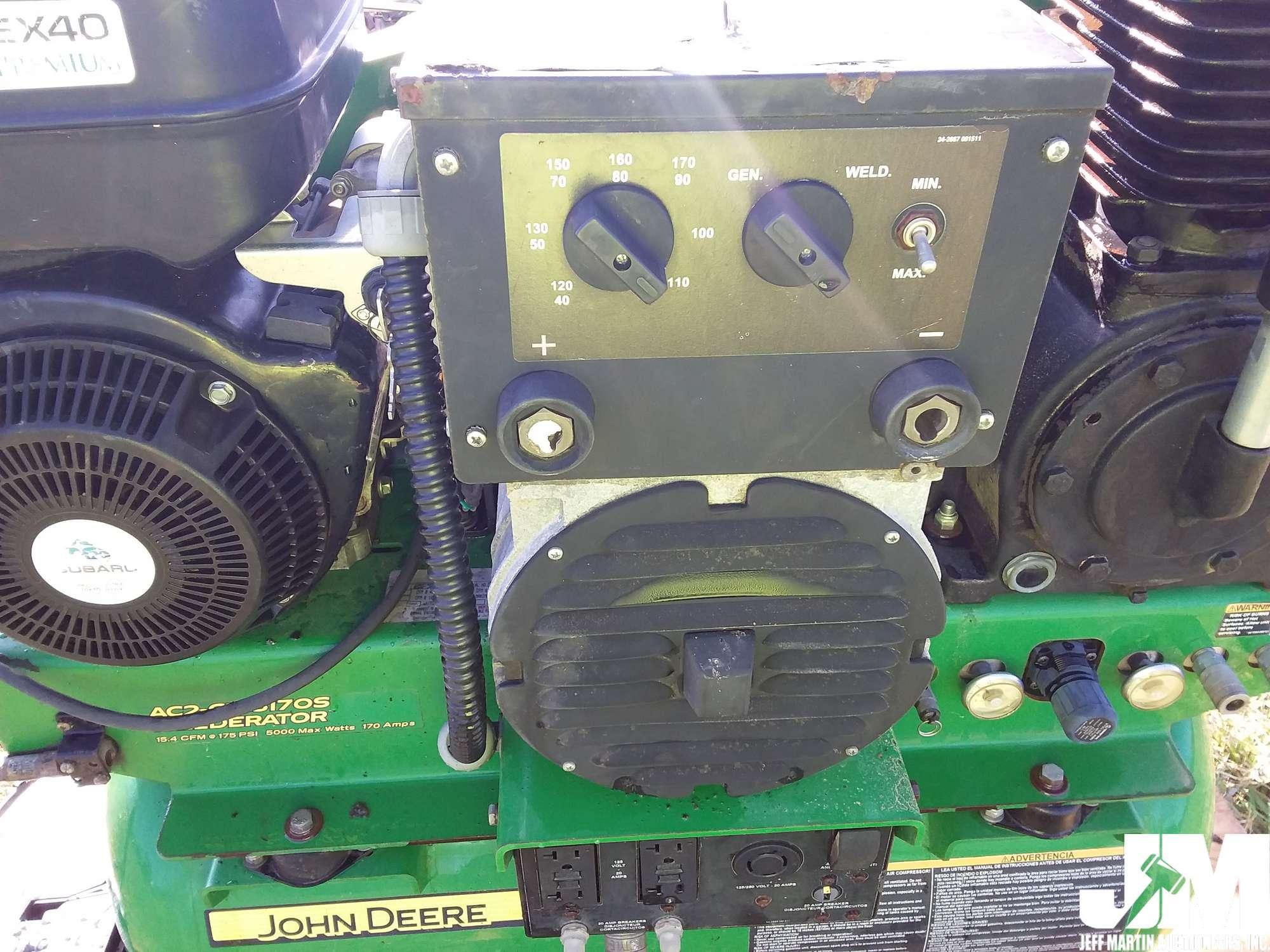 JOHN DEER AGW-SR14-30J WELDERATOR SN: 20147732