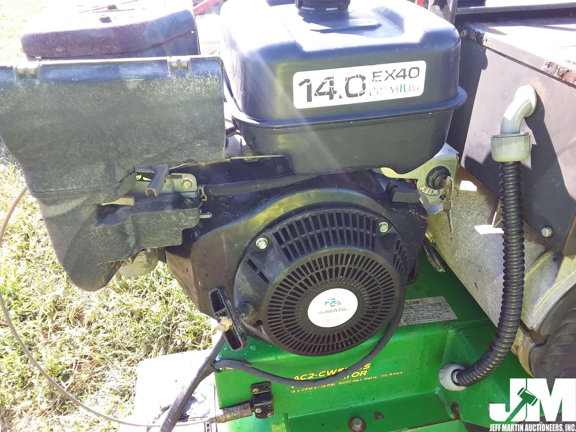 JOHN DEER AGW-SR14-30J WELDERATOR SN: 20147732