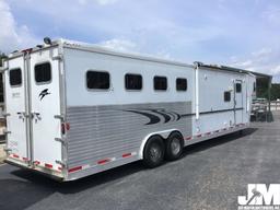 2007 EXISS XT412 VIN: 4LAAH312175039896 HORSE TRAILER