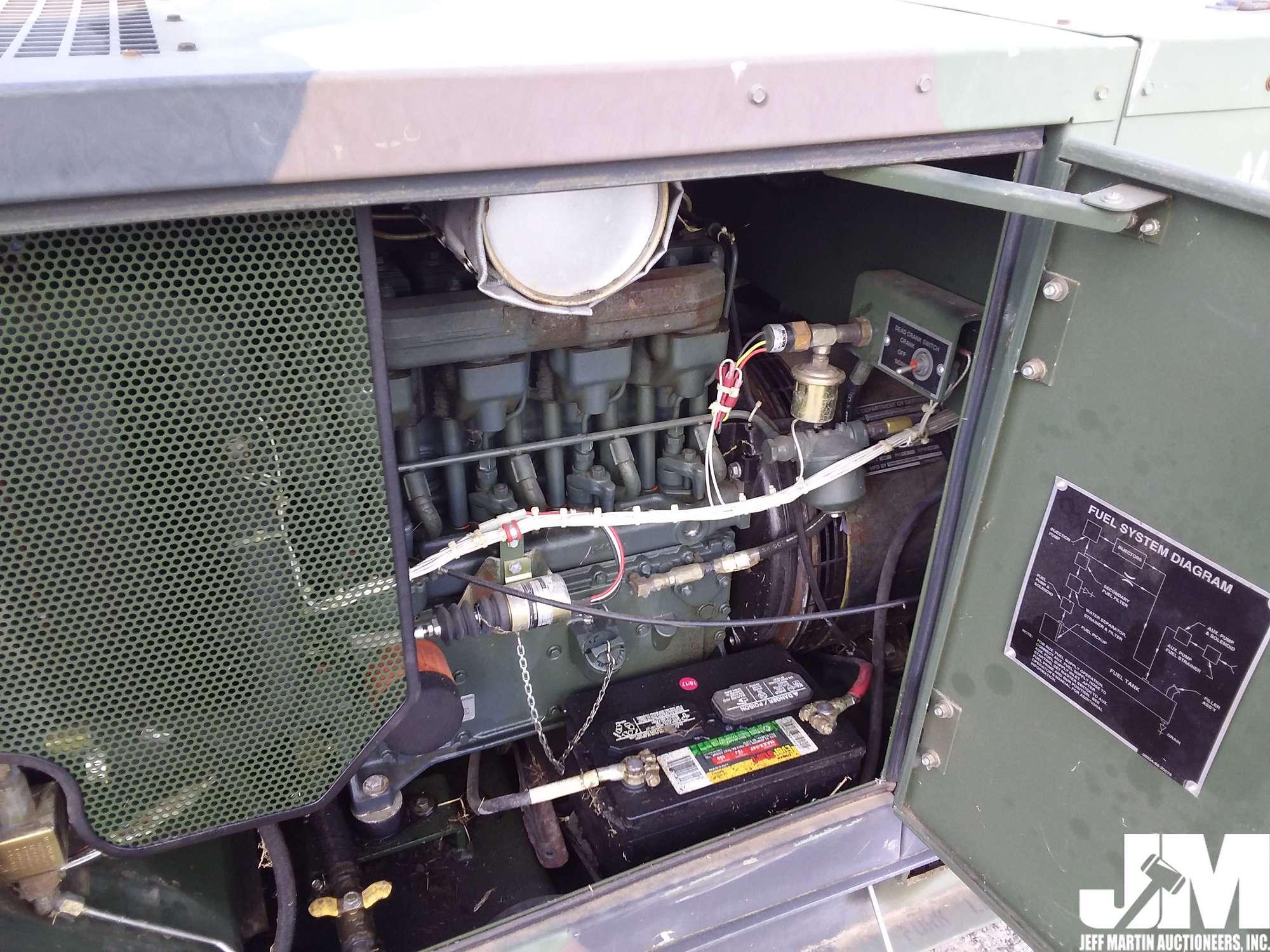2001 FERMONT MEP813A 10 KW SKID MOUNTED GENERATOR FZ56089