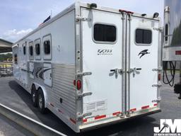 2007 EXISS XT412 VIN: 4LAAH312175039896 HORSE TRAILER