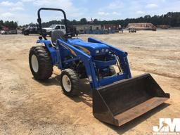 2009 NEW HOLLAND T1510 TRACTOR W/LOADER SN: Z9GNGH1169