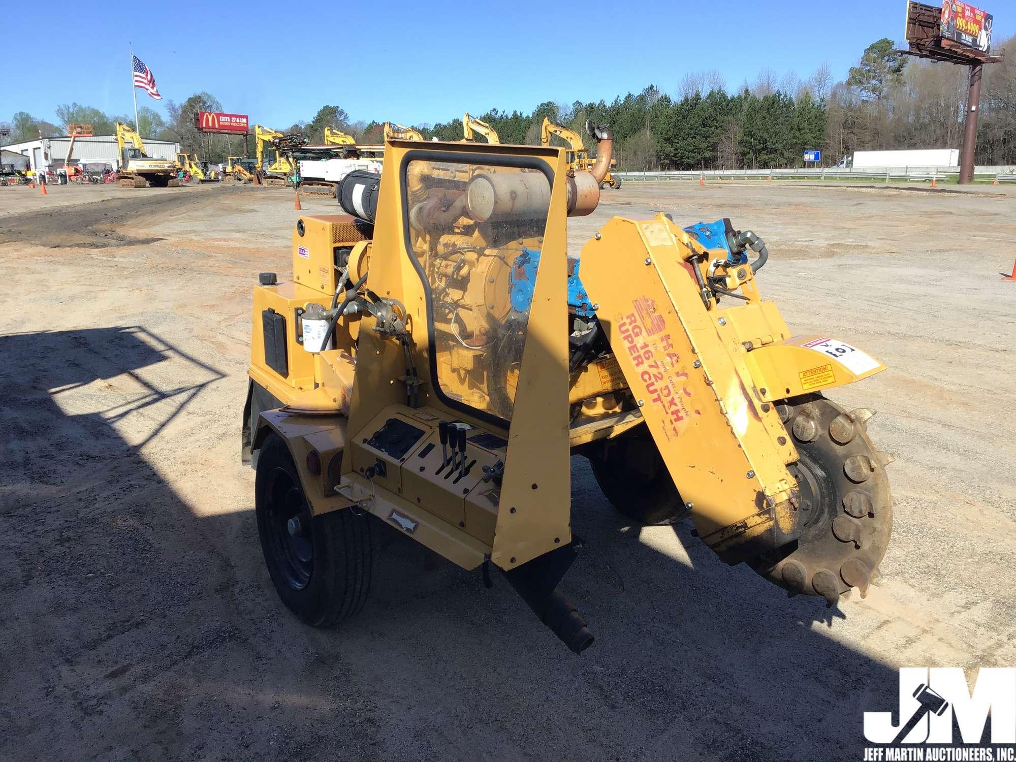 RAYCO RG1672DXH PORTABLE STUMP GRINDER