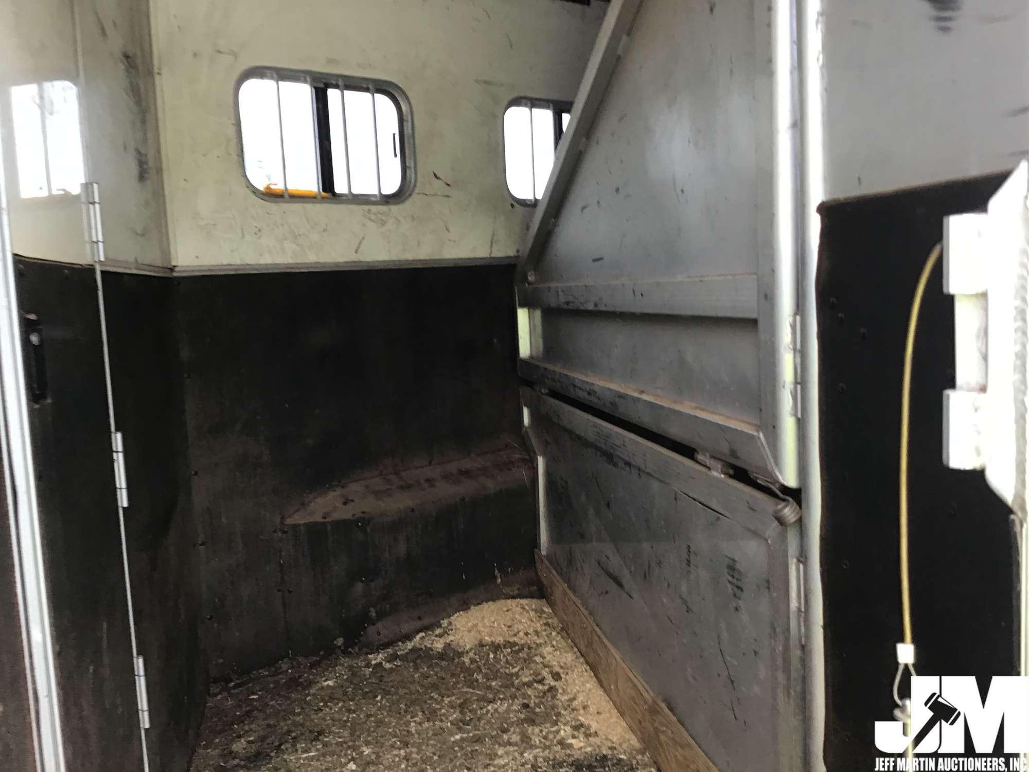 2007 EXISS XT412 VIN: 4LAAH312175039896 HORSE TRAILER