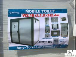 (UNUSED) BASTONE 110V MOBILE RESTROOM W/SHOWER AND SINK