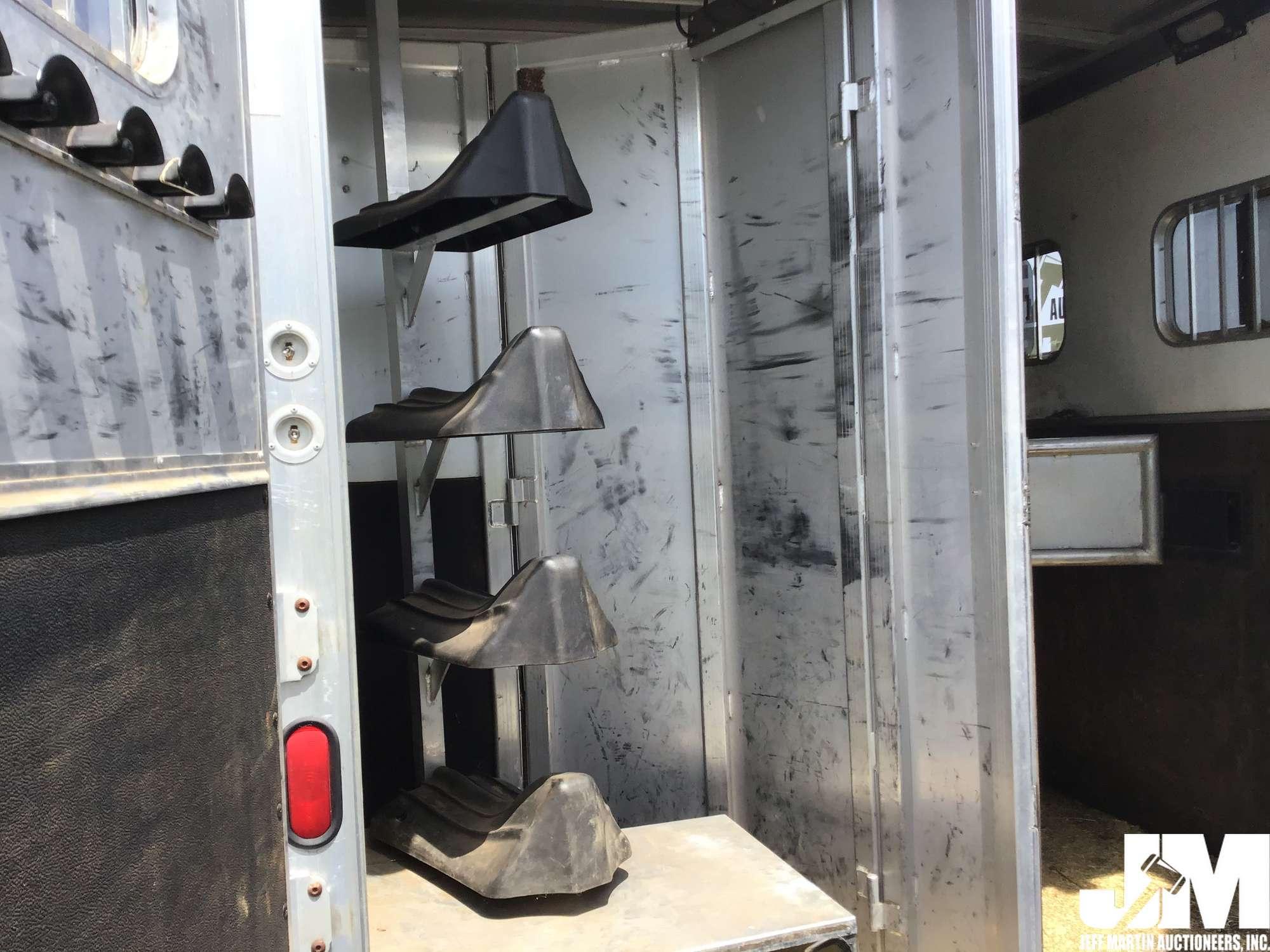 2007 EXISS XT412 VIN: 4LAAH312175039896 HORSE TRAILER