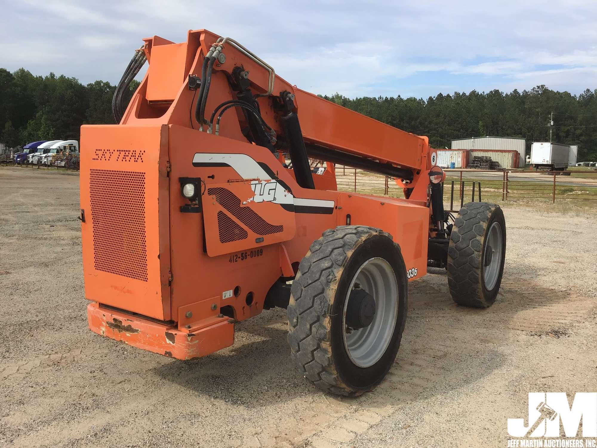 2013 JLG SKYTRAK 6036 TELESCOPIC FORKLIFT SN: 0160050877