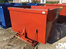 (UNUSED) STANDARD DUTY 3 CY CAPACITY DUMPING HOPPER