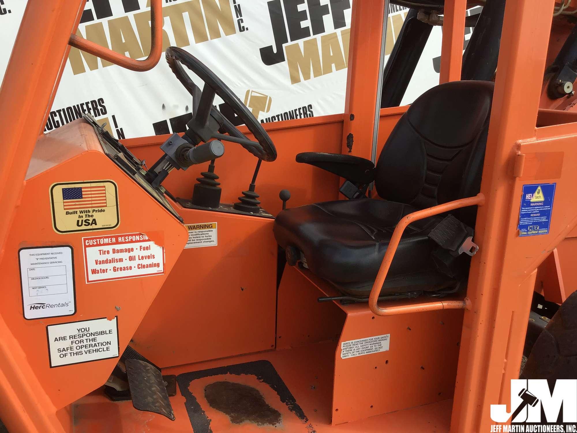 2013 JLG SKYTRAK 6036 TELESCOPIC FORKLIFT SN: 0160050877