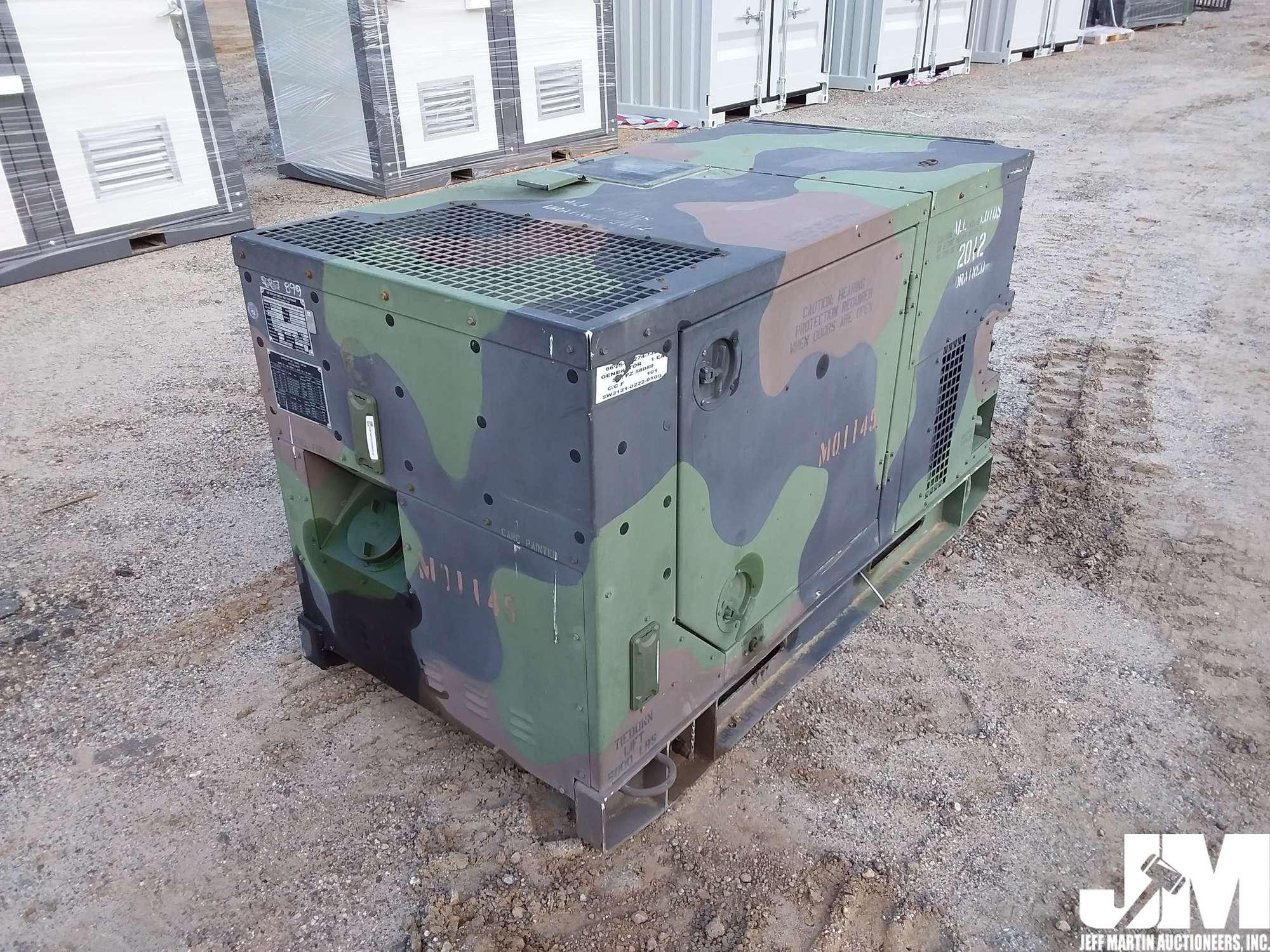 2001 FERMONT MEP813A 10 KW SKID MOUNTED GENERATOR FZ56089