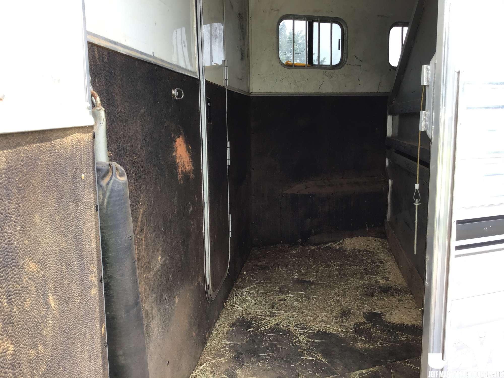 2007 EXISS XT412 VIN: 4LAAH312175039896 HORSE TRAILER