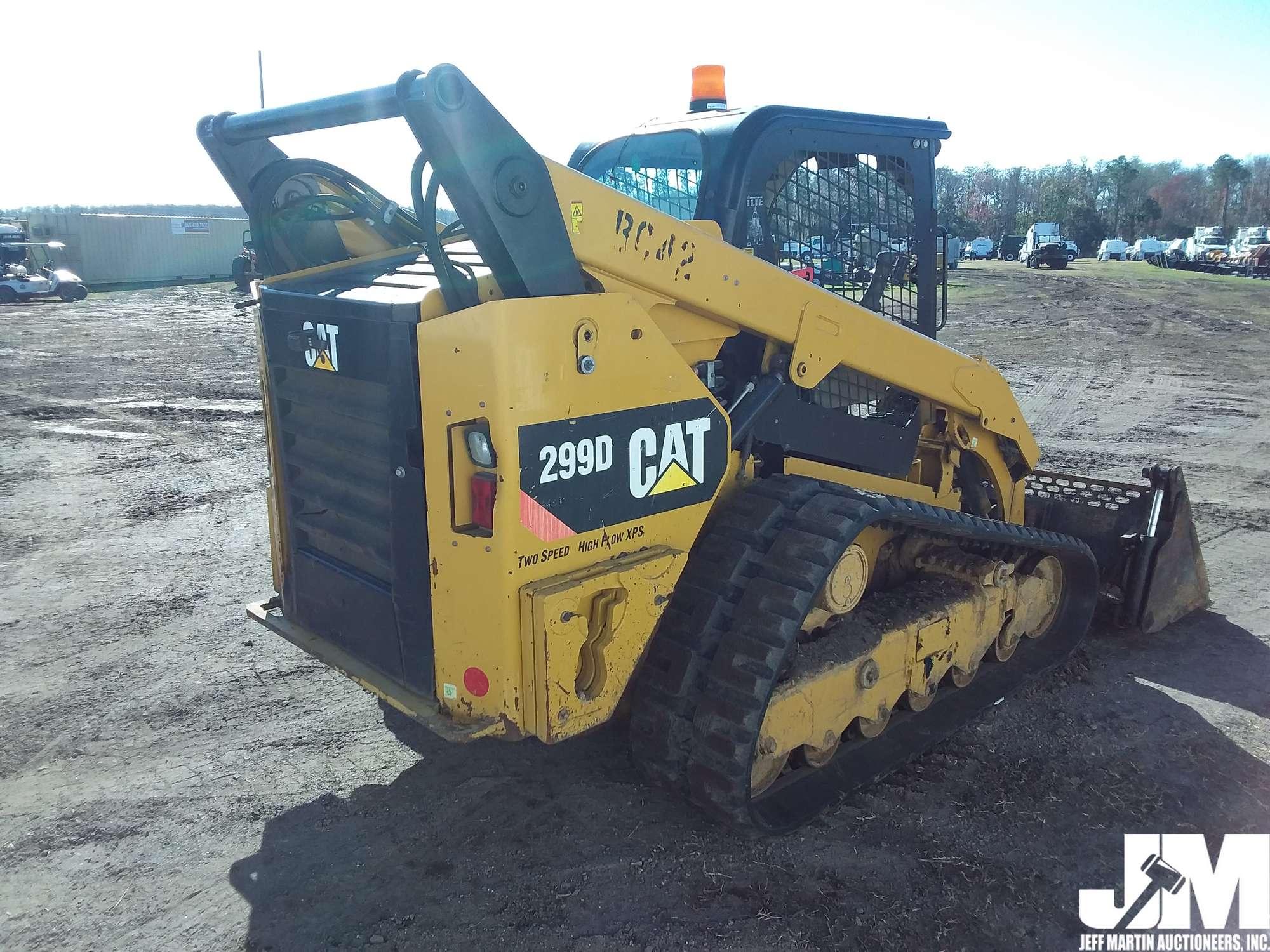 2015 CATERPILLAR 299D MULTI TERRAIN LOADER SN: CAT0299DVGTC02258