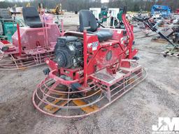 ALLEN HP105 SN: 050318004 TWIN ENGINE RIDE ON TROWEL