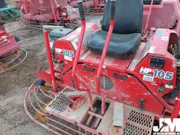 ALLEN HP105 SN: 050318004 TWIN ENGINE RIDE ON TROWEL