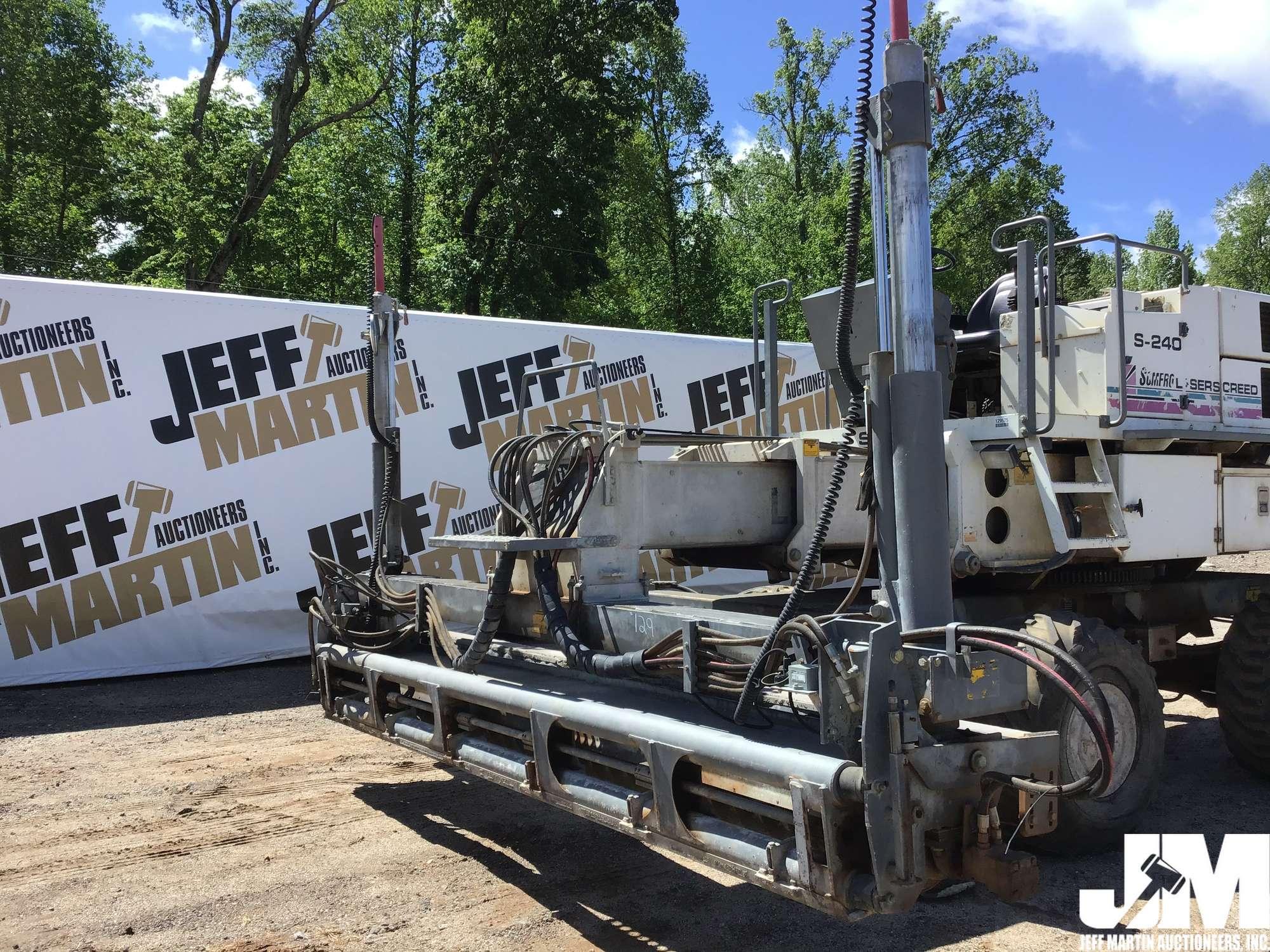 1999 SOMERO S-240 SN: 129916184 LASER SCREED