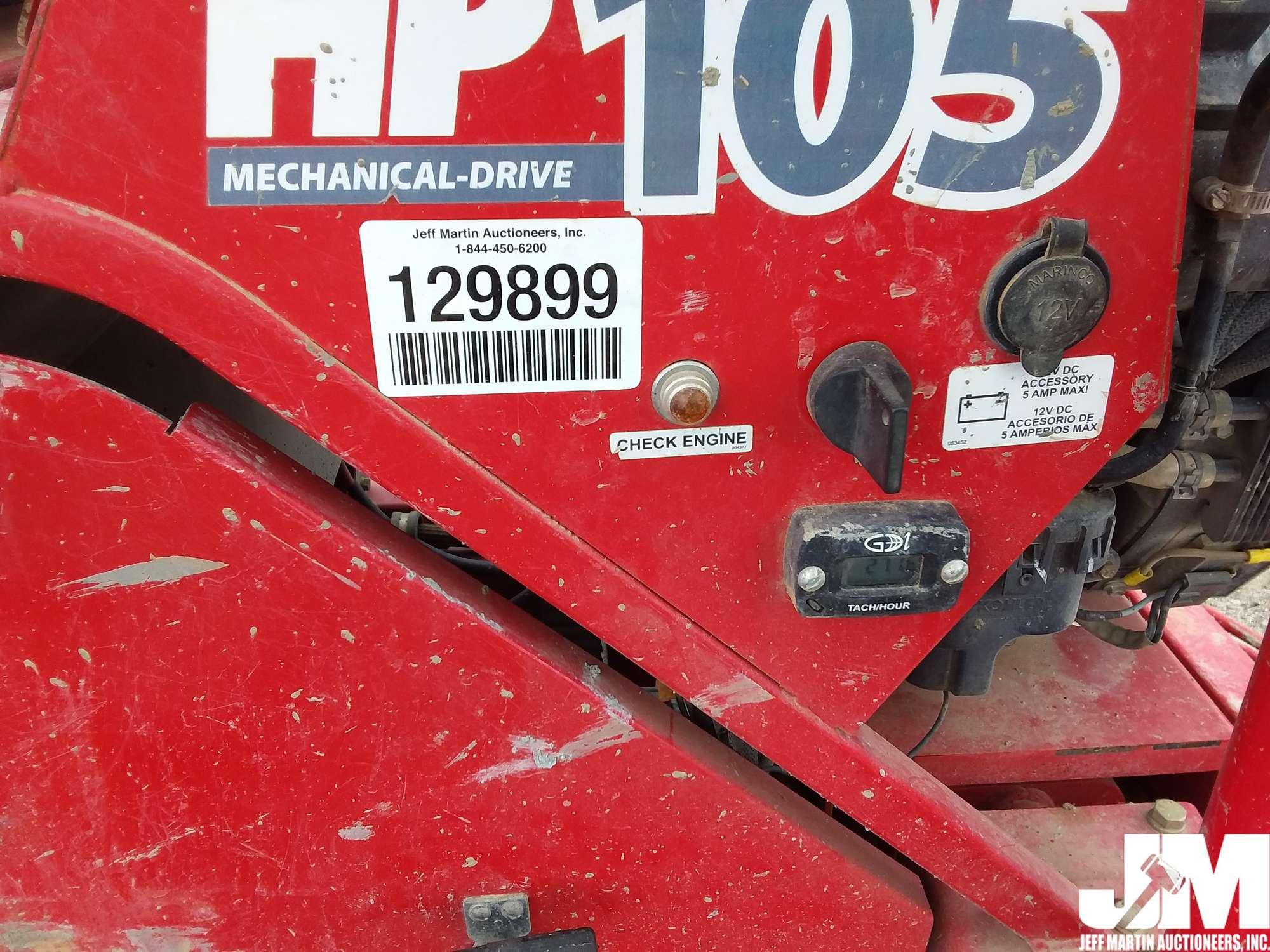ALLEN HP105 SN: 050318004 TWIN ENGINE RIDE ON TROWEL