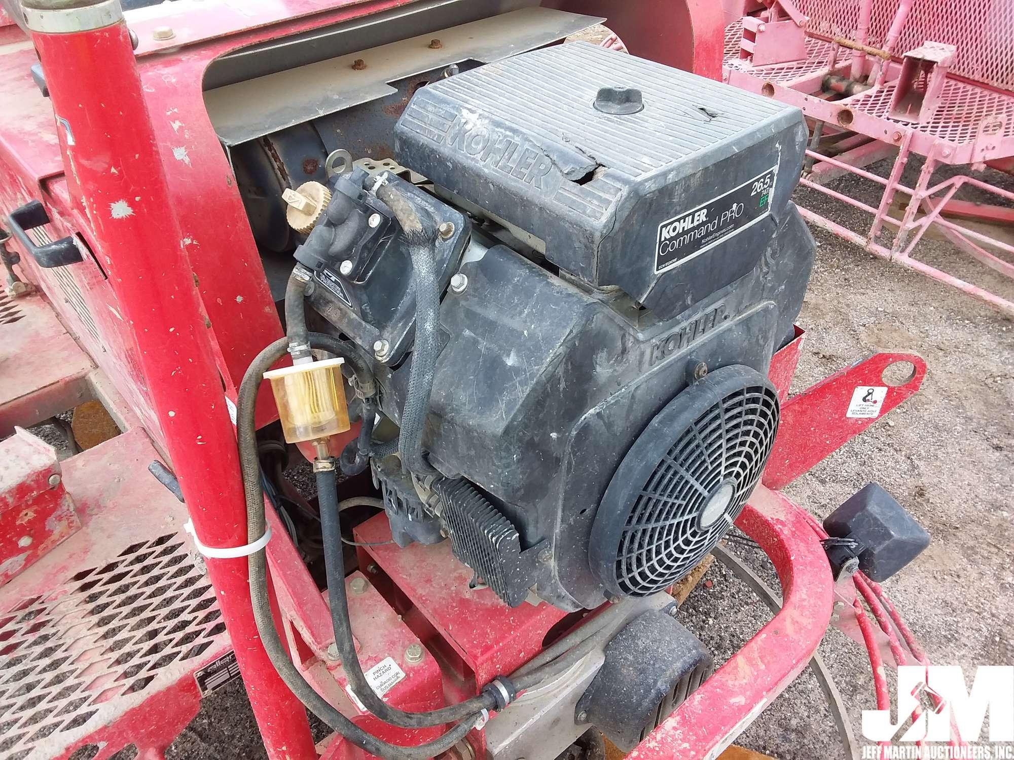 ALLEN HP105 SN: 050318004 TWIN ENGINE RIDE ON TROWEL