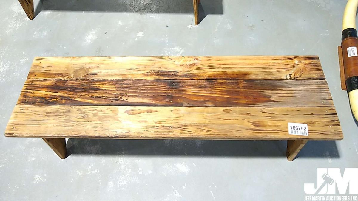 4.5' TREATED WOOD BENCH