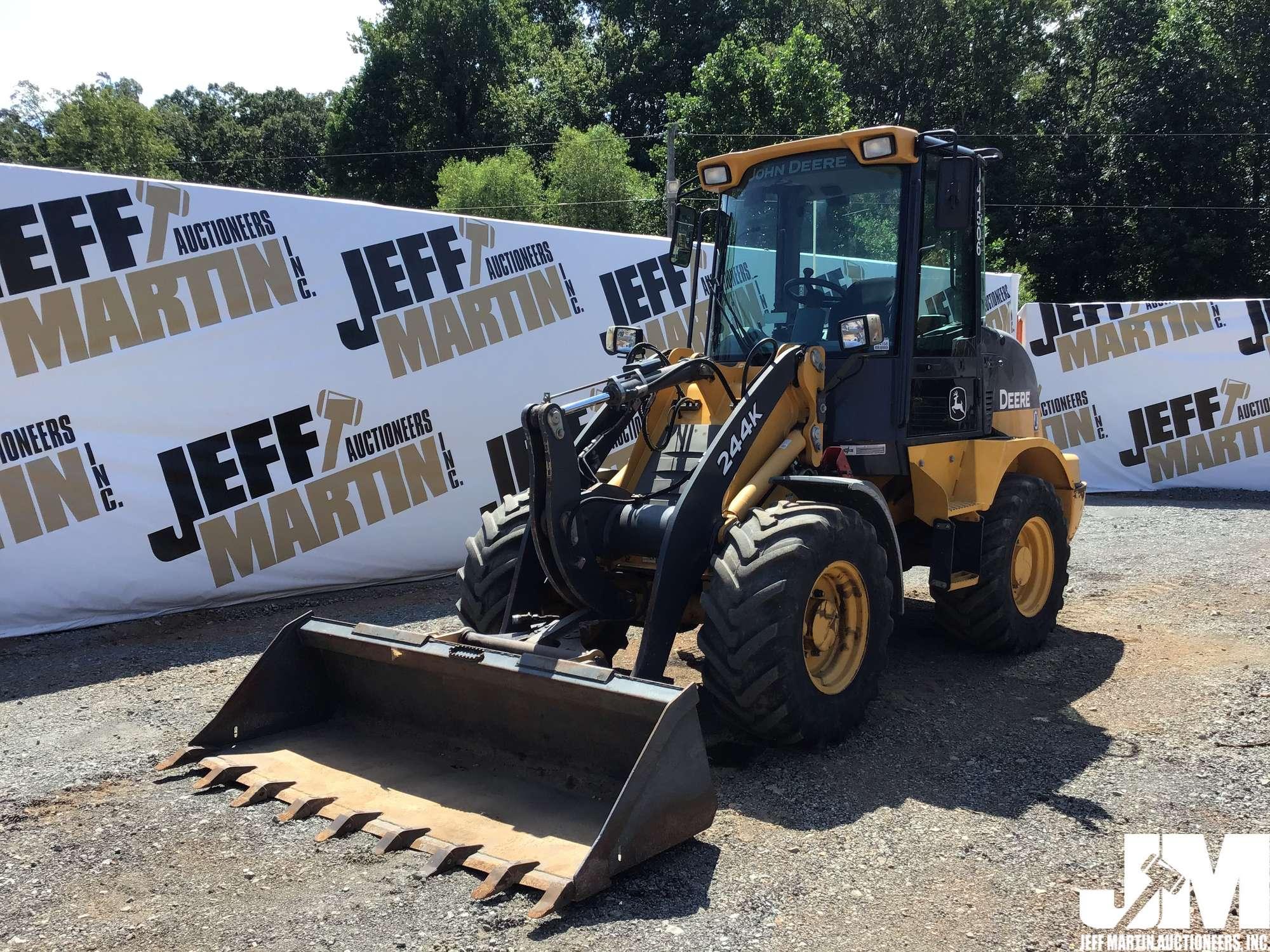 2016 DEERE 244K WHEEL LOADER SN: 1LU244KXAZB041506