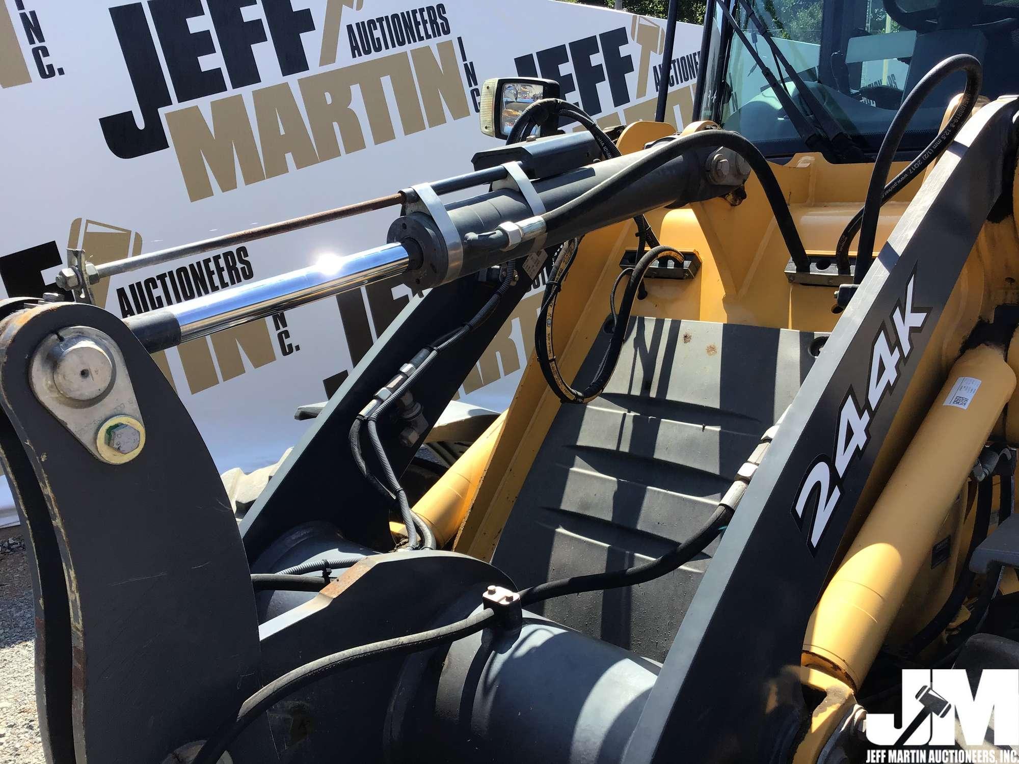 2016 DEERE 244K WHEEL LOADER SN: 1LU244KXAZB041506