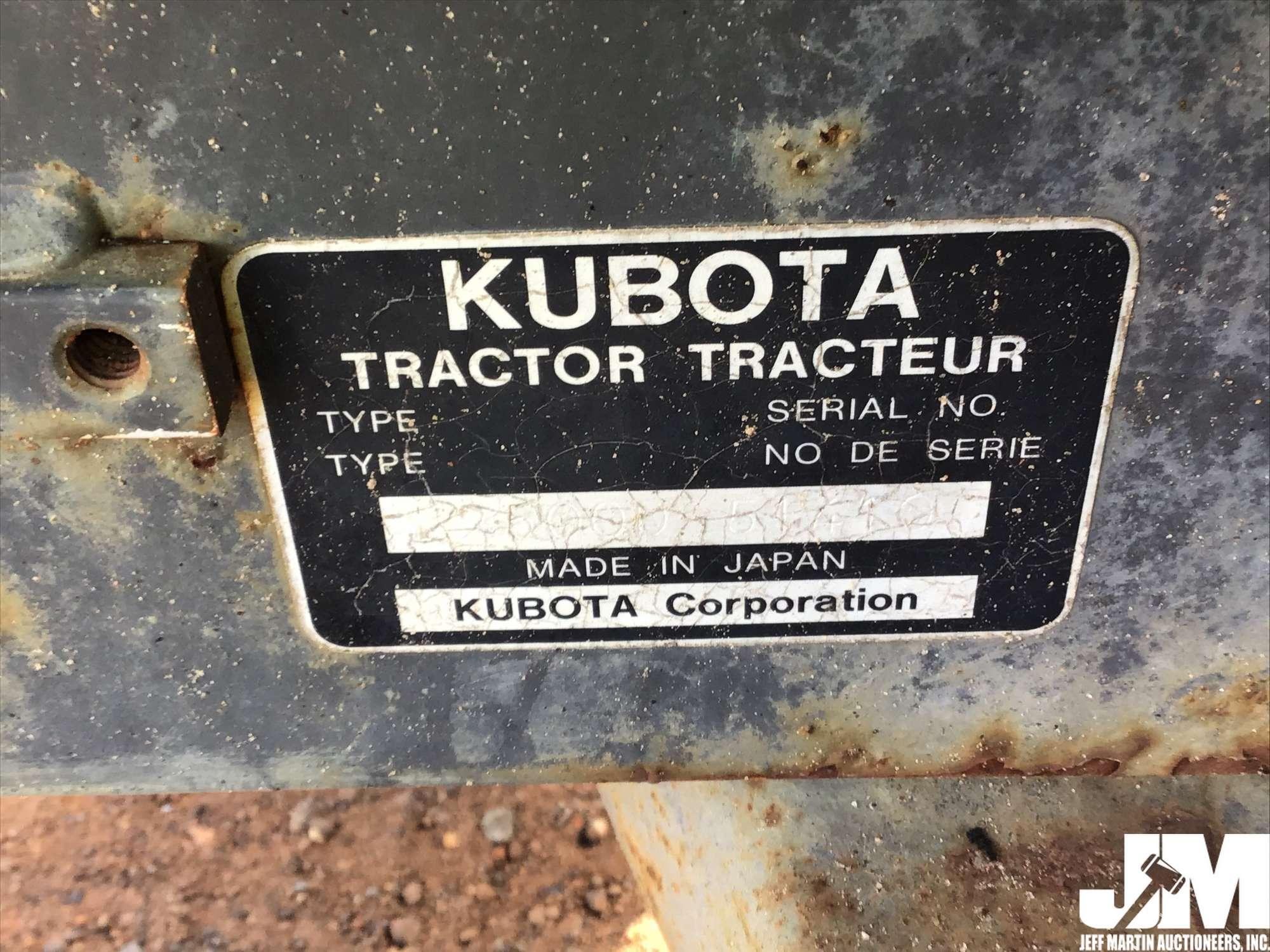 KUBOTA L2500 4X4 TRACTOR SN: 51410