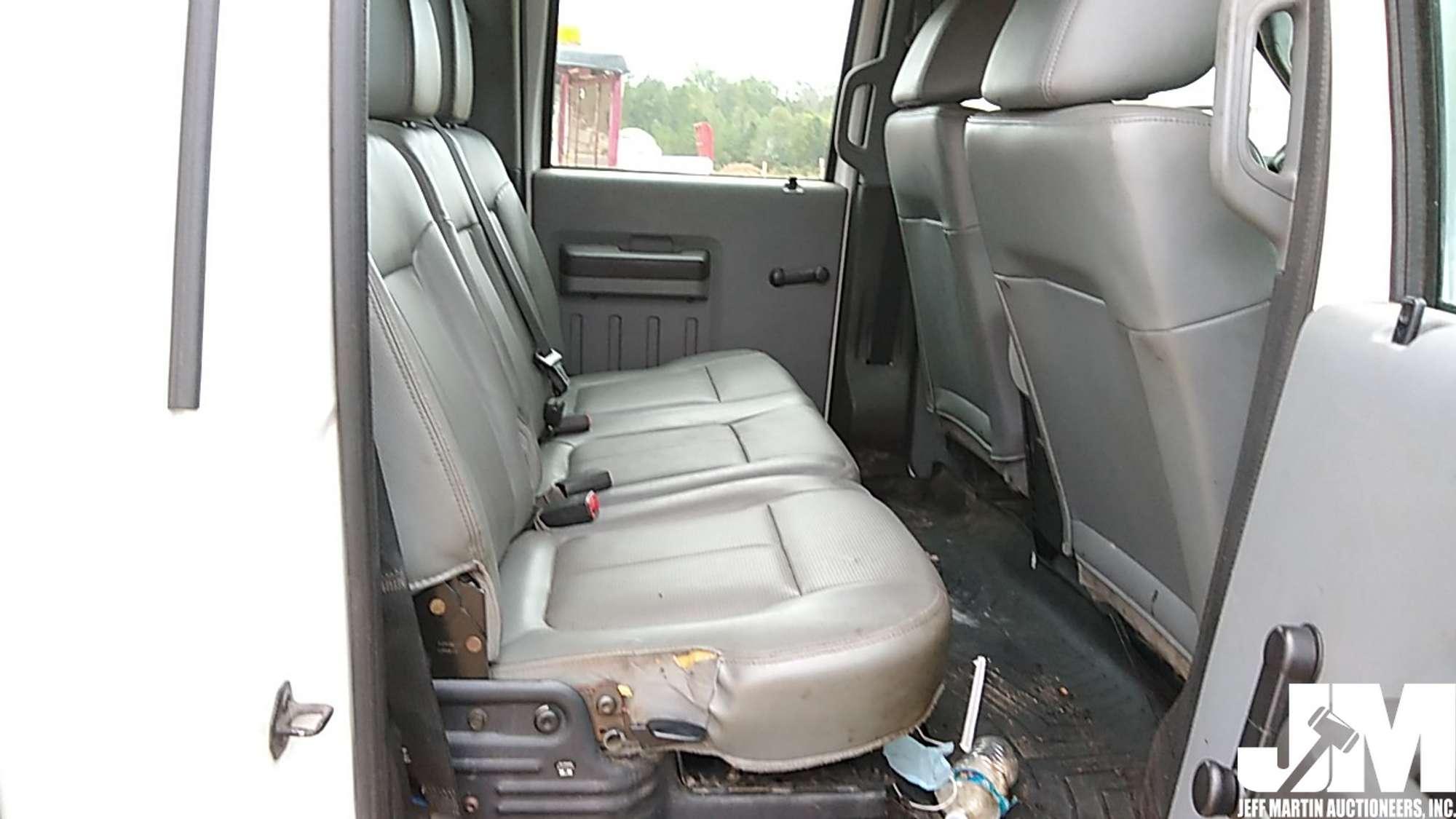 2012 FORD F-350 VIN: 1FD8W3GTXCEC98224 S/A FLAT BED