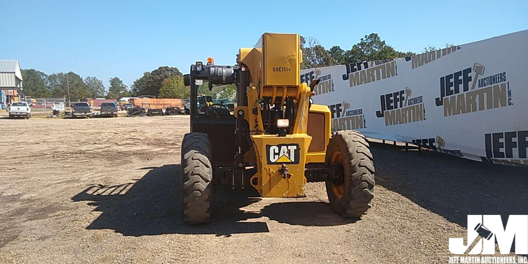 2015 CATERPILLAR TL1055C TELESCOPIC FORKLIFT SN: KDE01514