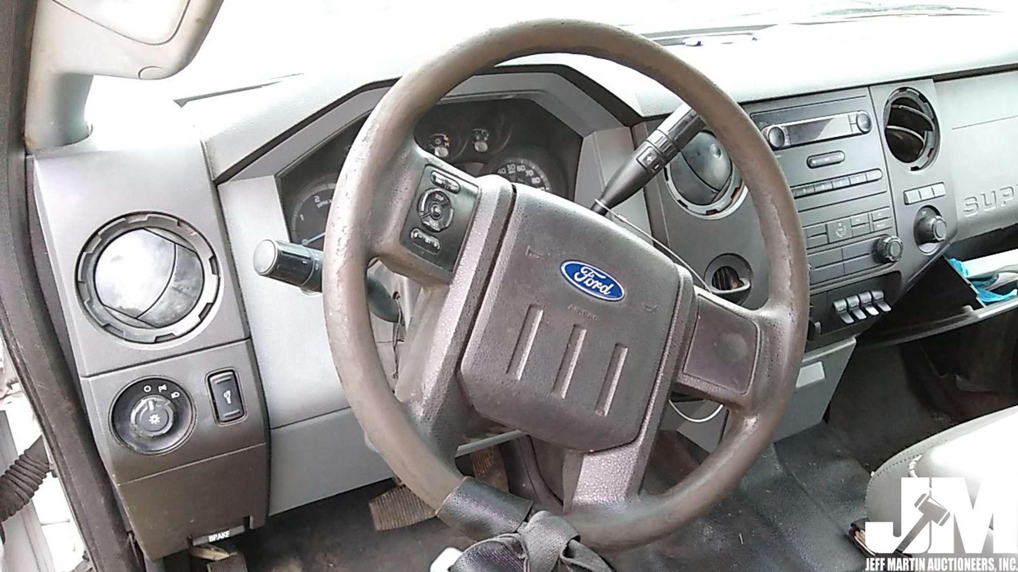 2012 FORD F-350 VIN: 1FD8W3GTXCEC98224 S/A FLAT BED