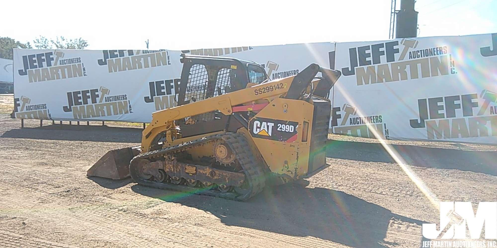 2014 CATERPILLAR 299D MULTI TERRAIN LOADER SN: CAT0299DCGTC01366