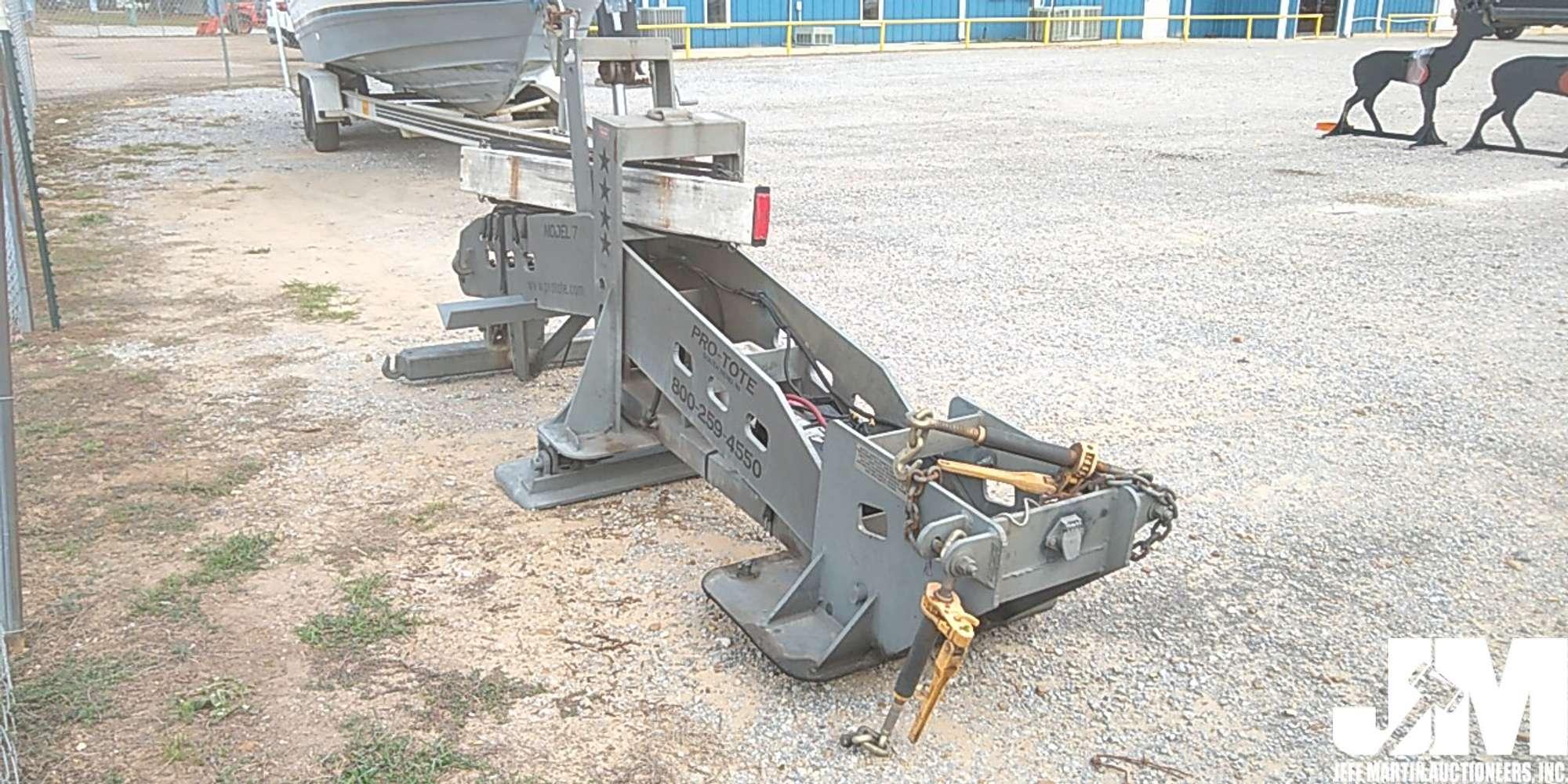 PRO-TOTE MODEL 7 5040M0D7-3191 FIFTH WHEEL TRUCK TOTER SYSTEM