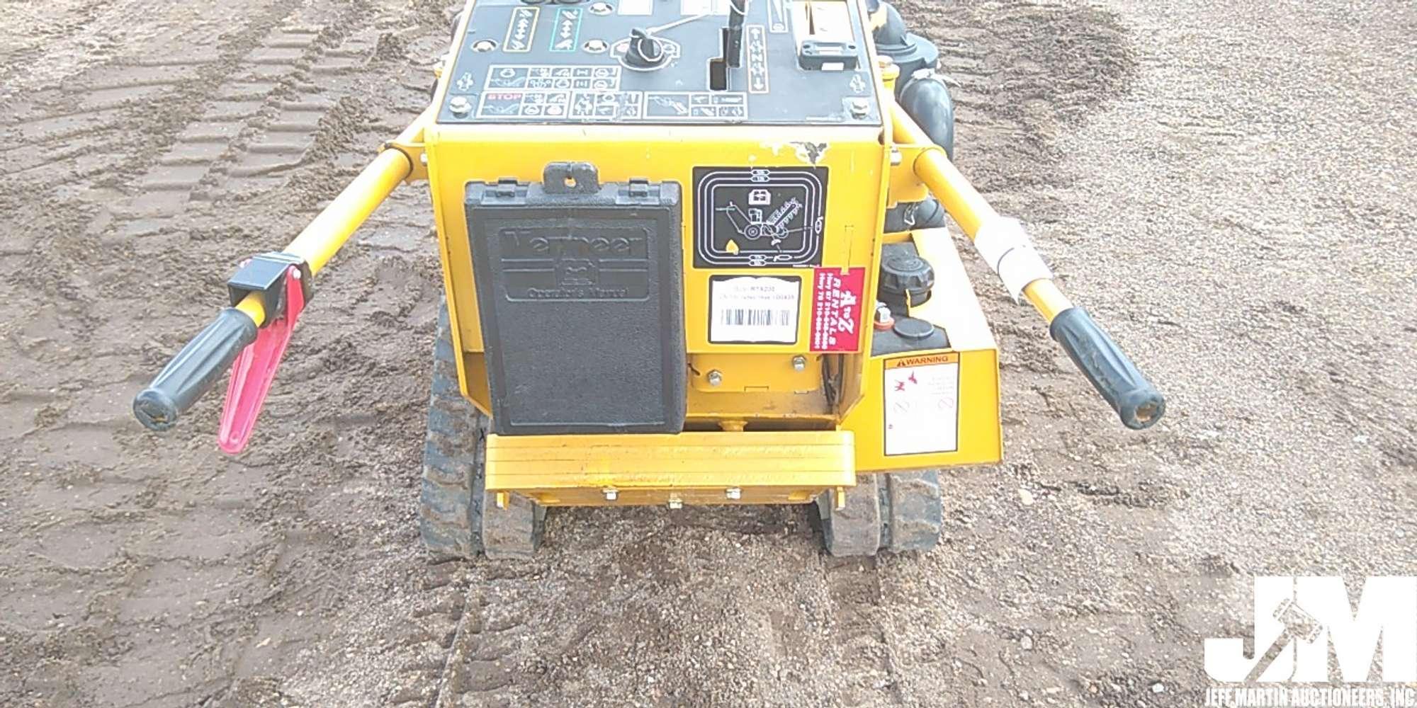 2019 VERMEER RTX200 TRENCHER SN: 1VR6071R4K1000435