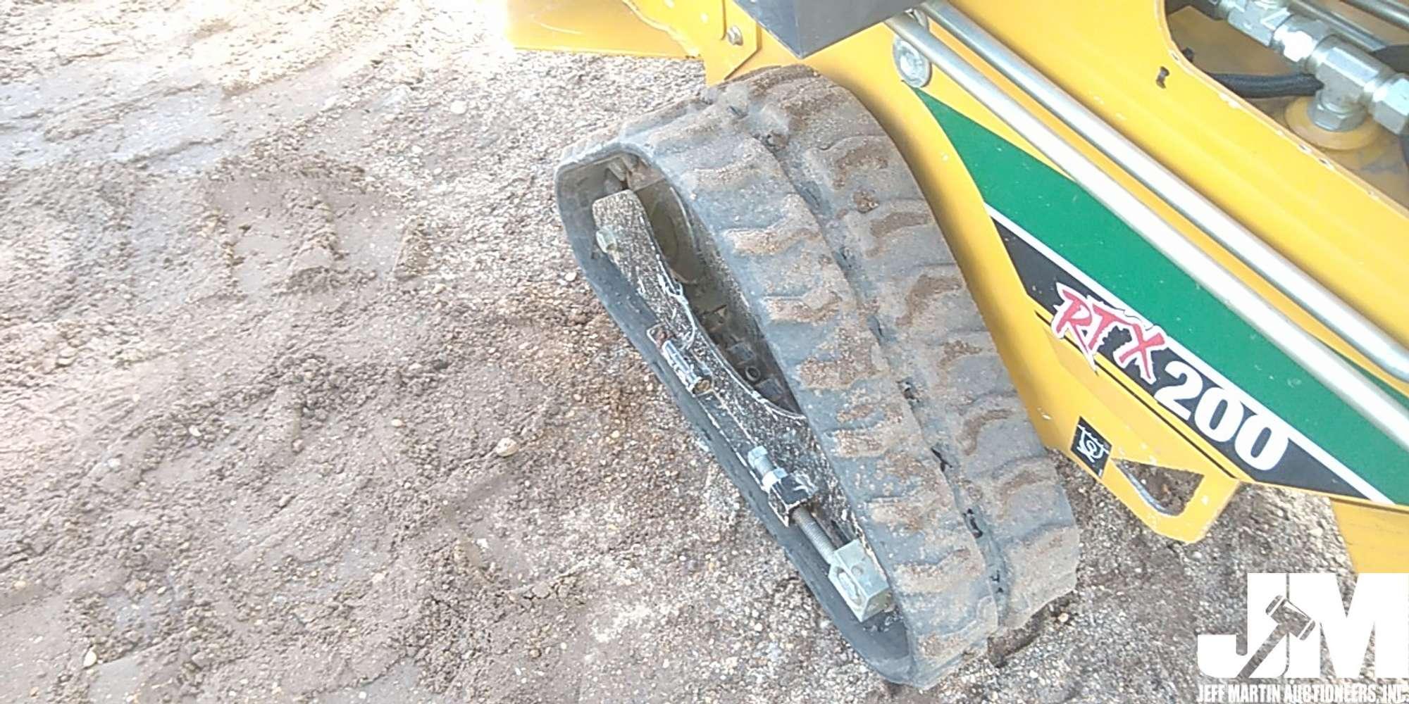 2019 VERMEER RTX200 TRENCHER SN: 1VR6071R4K1000435