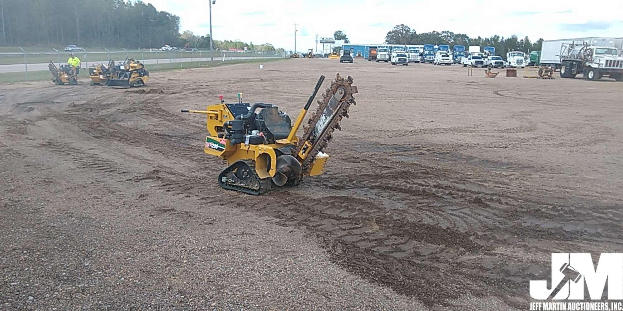 2019 VERMEER RTX200 TRENCHER SN: 1VR6071R4K1000435